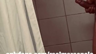 Cum in the shower