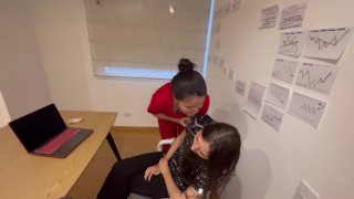 My medical school student cheats on me and we end up naked in my office