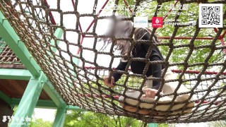 素人巨乳女子大生と公園デート♡汗だくで濃厚中出しセックスで痙攣イキ　日本人　フェラ　カップル　主観　おっぱい　スタイル抜群　美女　ハメ撮り　個人撮影　手コキ　無修正　まろちゃんねる
