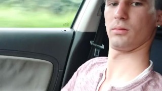 Public masturbation in my car when I am driving