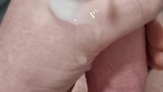 Juicy Cum All Over My Dick