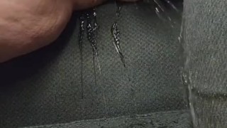 First time Pissing on a couch