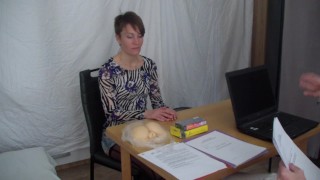 Complete sexual medical examination of a young sexy woman - part 1