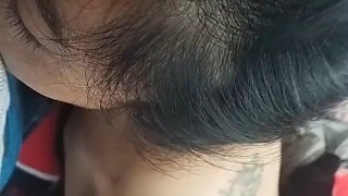 👅 Una mamada rica antes de volver con su Esposa