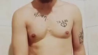 Paja en la ducha termina en acabada