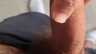 Hairy Arab Top gets handjob