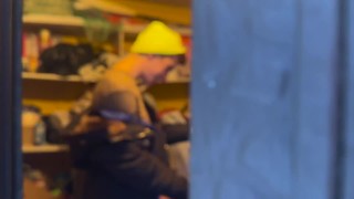 № 455 Twinks fuck in the barn in winter, and stepdad spies on them