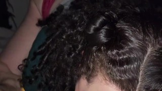 Dylan got her dessert after family BBQ- Blowjob POV