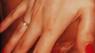 Wet Anal closeup with my husband 💦 he slide in my pussy after🫦