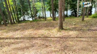a mouthful of sperm of a married slut while her husband was on a forest run.