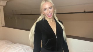 POV Juicy Tracksuit Blowjob