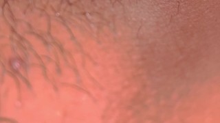 Licking my wet pussy