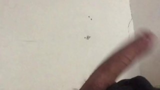 I woke up with my cock standing, I masturbate and cum with a large amount of milk