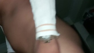 Samael no para de meterme su verga, doggy style amateur