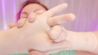 ASMR: surgical gloves