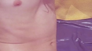 Inflating my Bladder with an Air Pump and Fisting my Ass - Preview