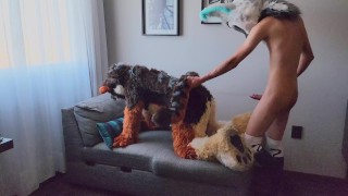 Enjoying Hubby's Big Cock - Maho & Xytan