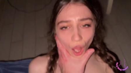 Cum Dripping teen Loves To Be Used