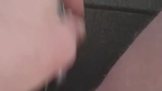 Anal masturbation with two markers