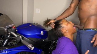 Ebony blowjob big ass