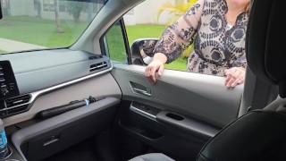 Stranger gave me a ride home, then filled my pussy with his cum