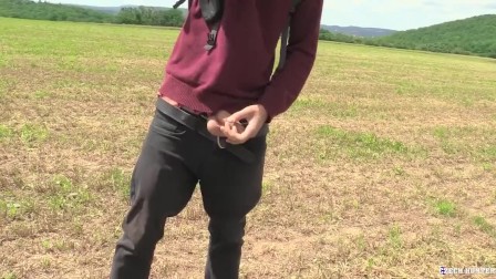 BIGSTR - Athletic Guy Is Out In The Fields When He Meets Another Dude Who Wants To Fuck His Ass
