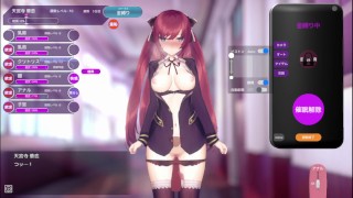 【同人エロゲ実況】洗脳アプリで高飛車なお嬢様を好き放題するシミュレーション 生意気な爆乳JKのスカートめくっておっぱい揉んで中出しとエロいことしまくる・・・(体験版 Hentai game)