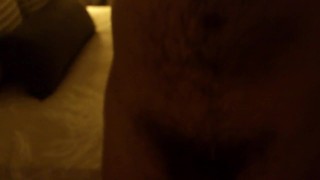 Old Low Quality Video - Cumstain After Masturbation