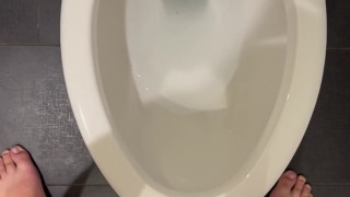 College Cub Public Toilet Piss POV