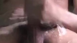 skinny college boy masturbates in the bathroom until cumming a lot of hot cum