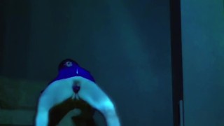 TikTok neon glow twerk
