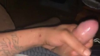 Bored and stroking bbc