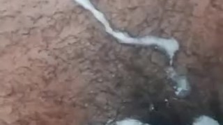 He jerks off and ejaculates on me