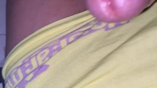 Twink masturbate precum big cock