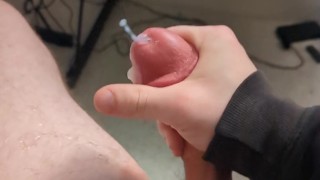 Slow Motion Cumshot POV