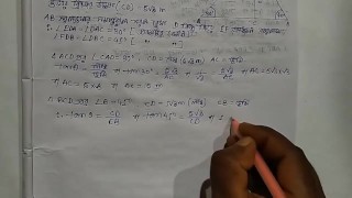 Heights & Distances Trigonometric Math Slove By Bikash Edu Care Episode 12