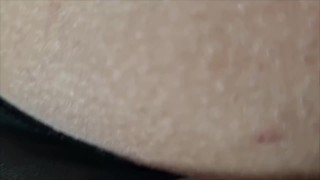 My big butt wife playing with butt plug