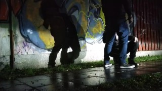 Pet training big titted wife