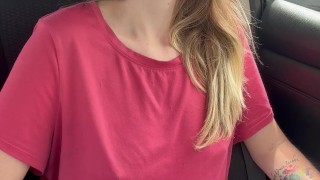 Playing With Myself in the Parking Lot While I Wait for Him to Get Off Work