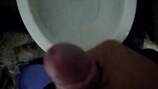 Pajeandome en el baño