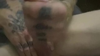 I FUCKED ALL HER TIGHT HOLES AND SHE FINGERS MY ASS TILL I CUM