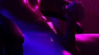 Solo Guy masturbating alone