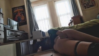 Ur femboy bf sends u a homemade vid of himself