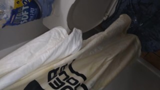 Trying out a new under armour toilet seat