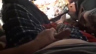 Laying back and enjoying