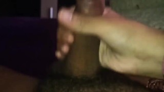 Casi le arranco la VERGA con tremenda PAJA que le hice