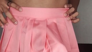 Astolfo femboy - showing a "little" surprise