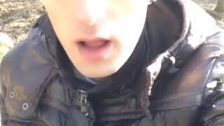 Twink wet fart in jeans