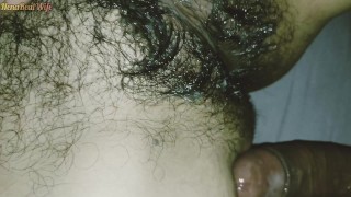 MILF Amateur Wife fucking POV gets a big Cum On Pussy #5