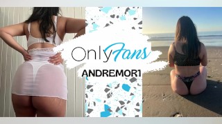 Amateur 18! Riding while the little brother takes a nap! Natural ass